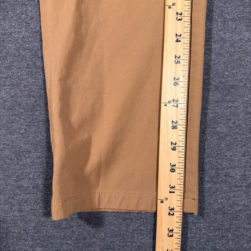 Vineyard Vines Performance Pants Men 35x32 Tan Khaki Chino Stretch Golf Casual